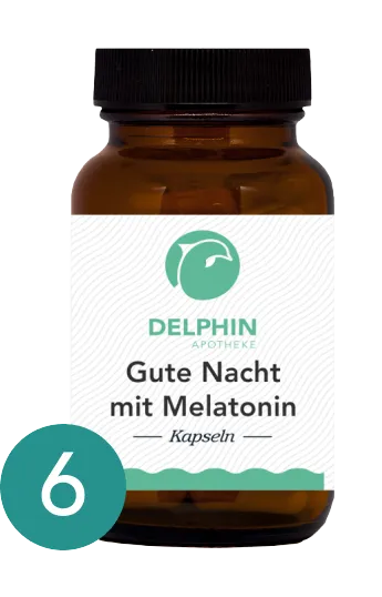 Eigenprodukt - "Gute Nacht" mit Melatonin Kapseln